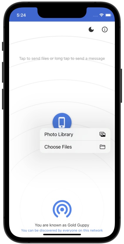 drop.esonwong.com on phone